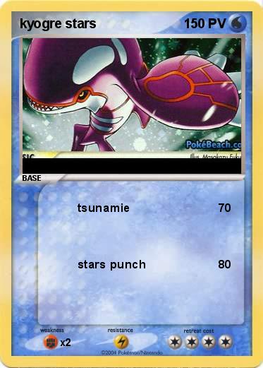 Pokemon kyogre stars