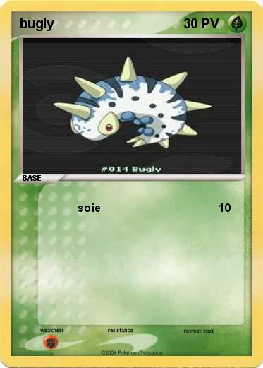 Pokemon bugly