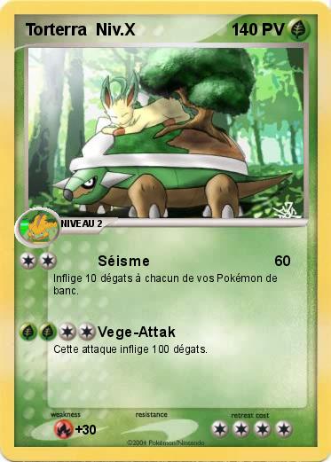 Pokemon Torterra  Niv.X