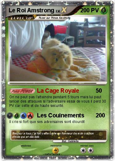 Pokemon Le Roi Amstrong