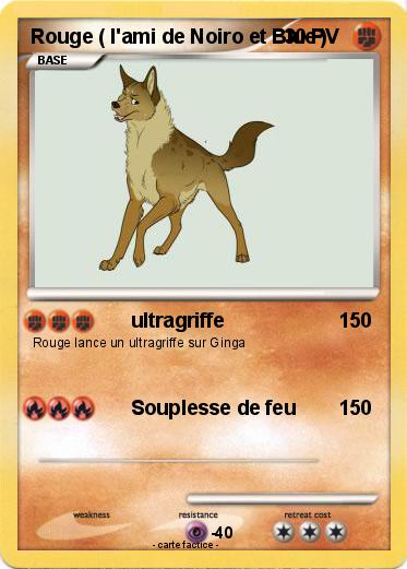 Pokemon Rouge ( l'ami de Noiro et Blue )