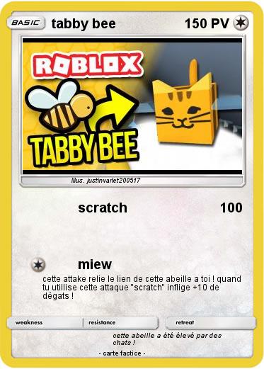 Pokemon tabby bee