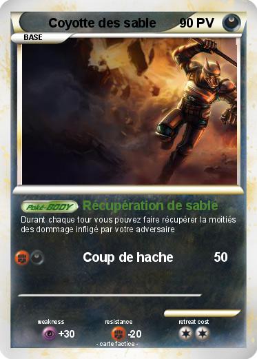 Pokemon Coyotte des sable