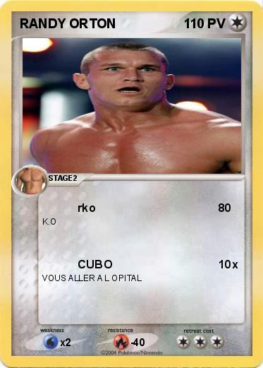 Pokemon RANDY ORTON