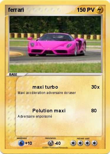 Pokemon ferrari