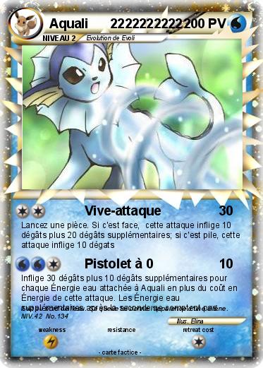 Pokemon Aquali      2222222222