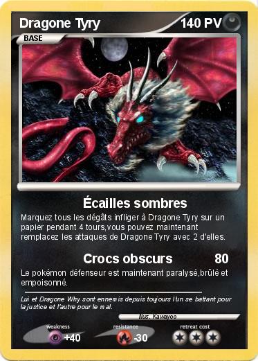Pokemon Dragone Tyry