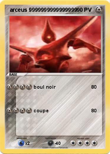 Pokemon  arceus 9999999999999999