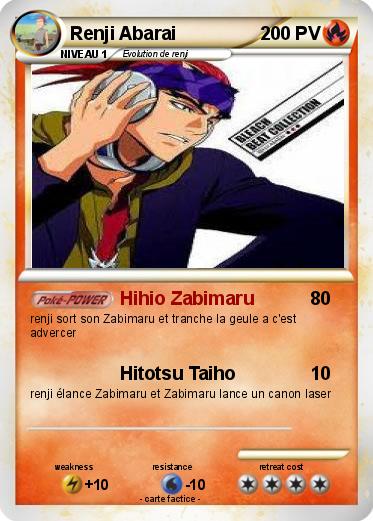 Pokemon Renji Abarai