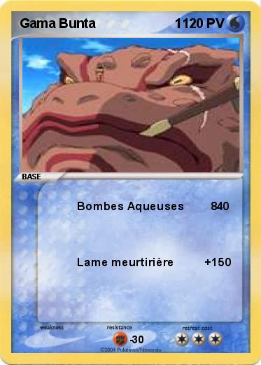 Pokemon Gama Bunta                      1