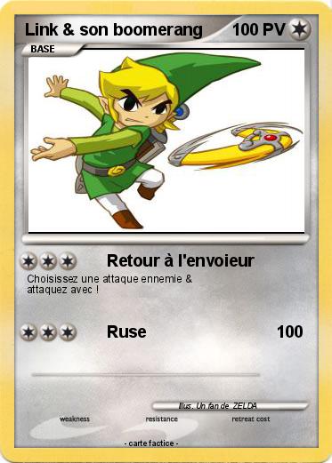 Pokemon Link & son boomerang