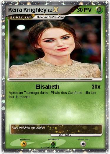 Pokemon Keira Knighley