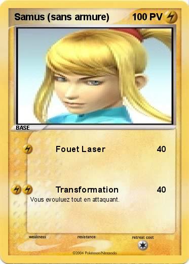 Pokemon Samus (sans armure)
