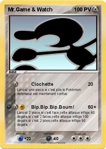 Pokemon Mr.Game & Watch