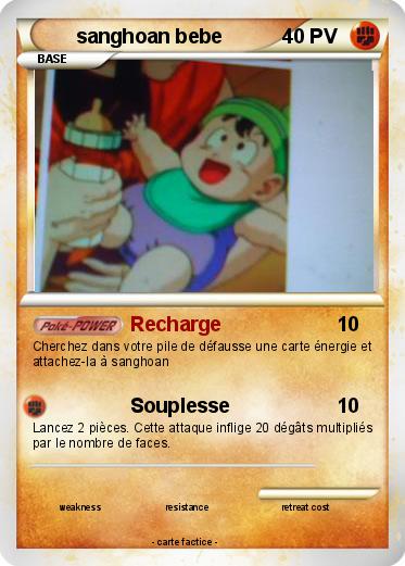 Pokemon sanghoan bebe