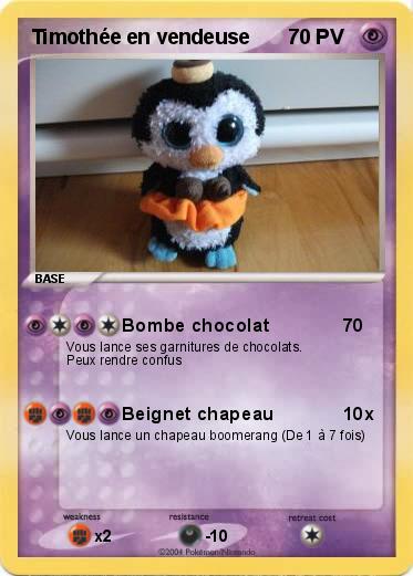 Pokemon Timothée en vendeuse