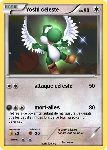 Pokemon Yoshi céleste