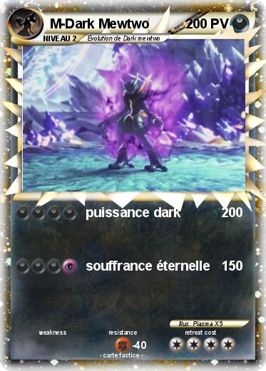 Pokemon M-Dark Mewtwo