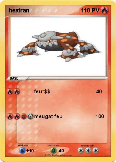 Pokemon heatran