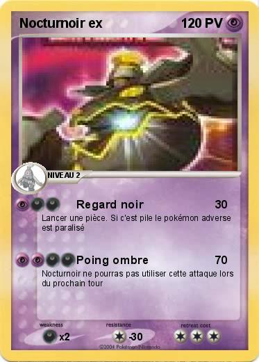Pokemon Nocturnoir ex