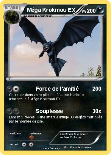 Pokemon Méga Krokmou EX
