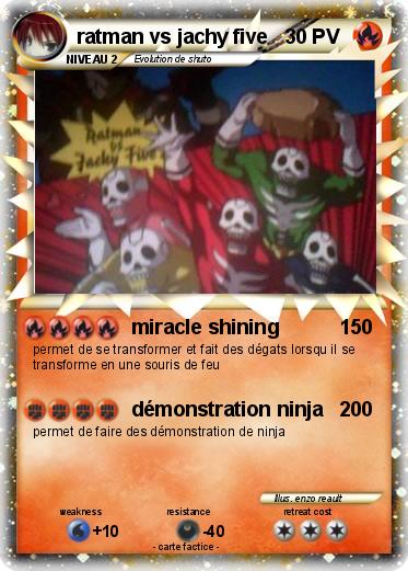 Pokemon ratman vs jachy five