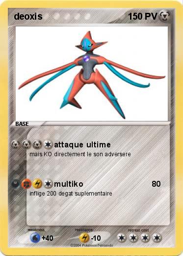 Pokemon deoxis