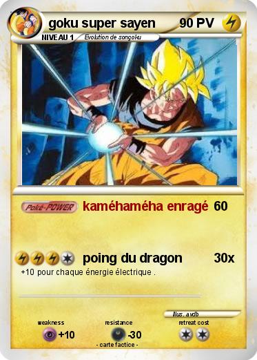 Pokemon goku super sayen