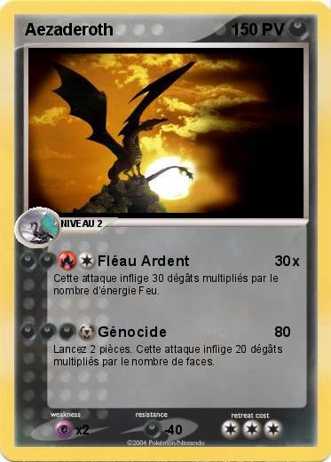 Pokemon Aezaderoth