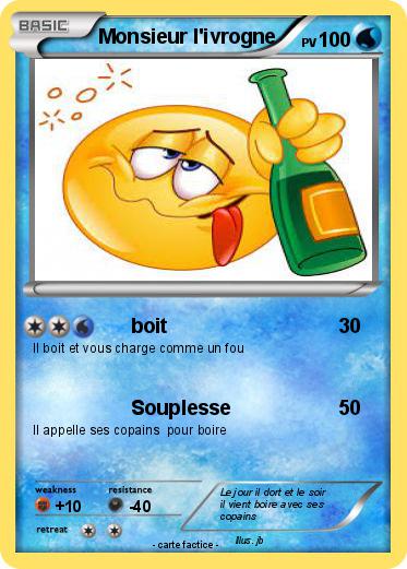Pokemon Monsieur l'ivrogne