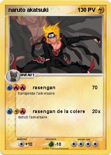 Pokemon naruto akatsuki
