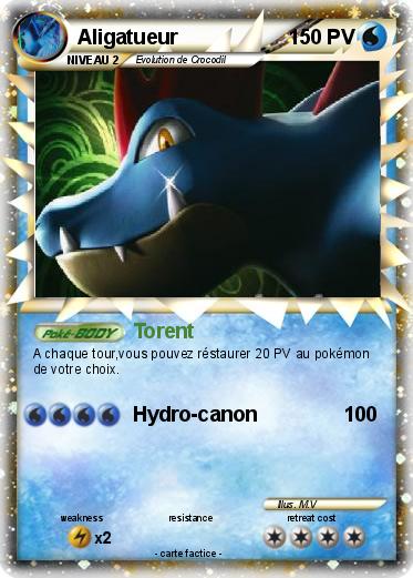 Pokemon Aligatueur