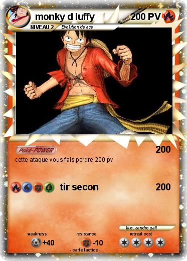 Pokemon monky d luffy