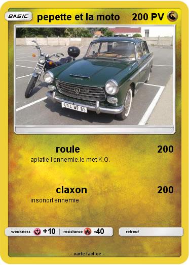 Pokemon pepette et la moto
