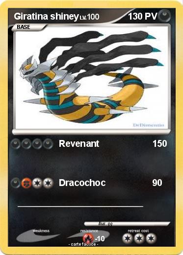 Pokemon Giratina shiney