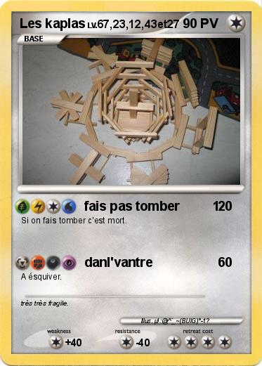 Pokemon Les kaplas