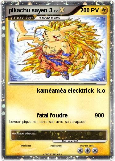 Pokemon pikachu sayen 3