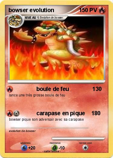 Pokemon bowser evolution