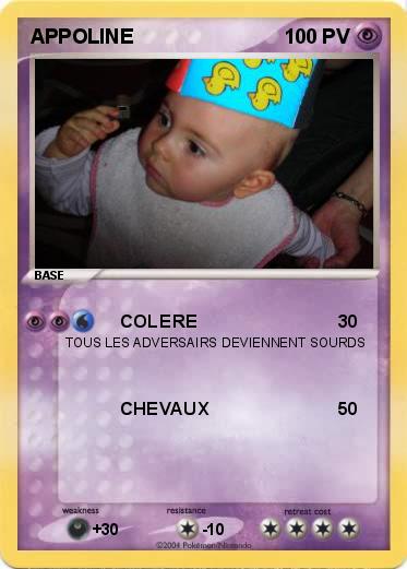 Pokemon APPOLINE