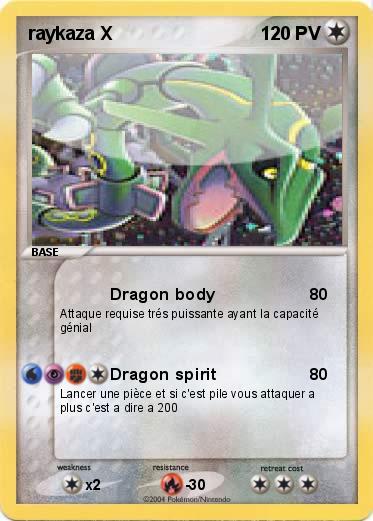 Pokemon raykaza X