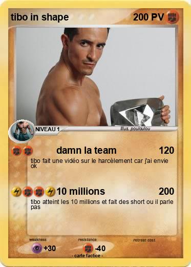 Pokemon tibo in shape