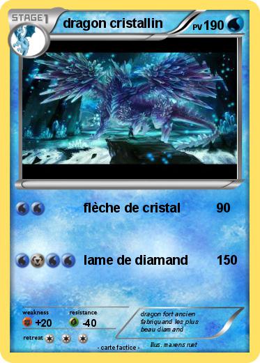 Pokemon dragon cristallin