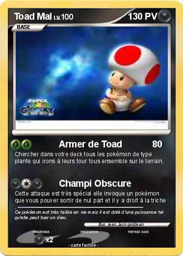 Pokemon Toad Mal