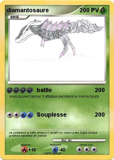 Pokemon diamantosaure