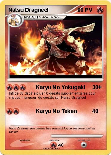 Pokemon Natsu Dragneel