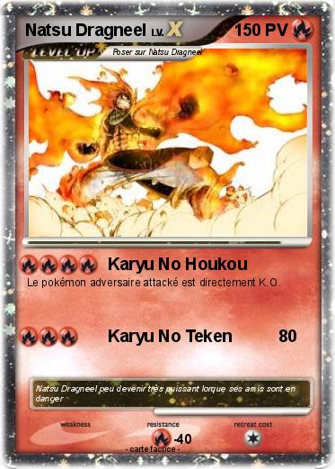 Pokemon Natsu Dragneel