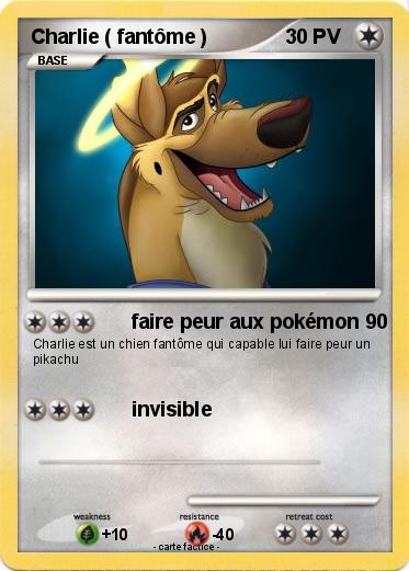 Pokemon Charlie ( fantôme )