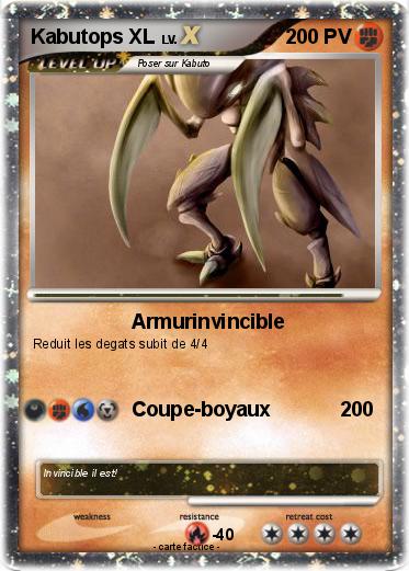 Pokemon Kabutops XL