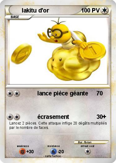 Pokemon lakitu d'or