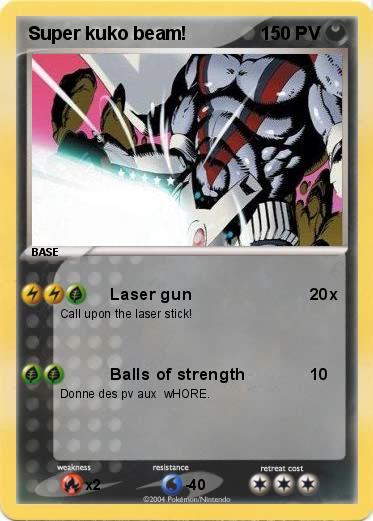 Pokemon Super kuko beam!